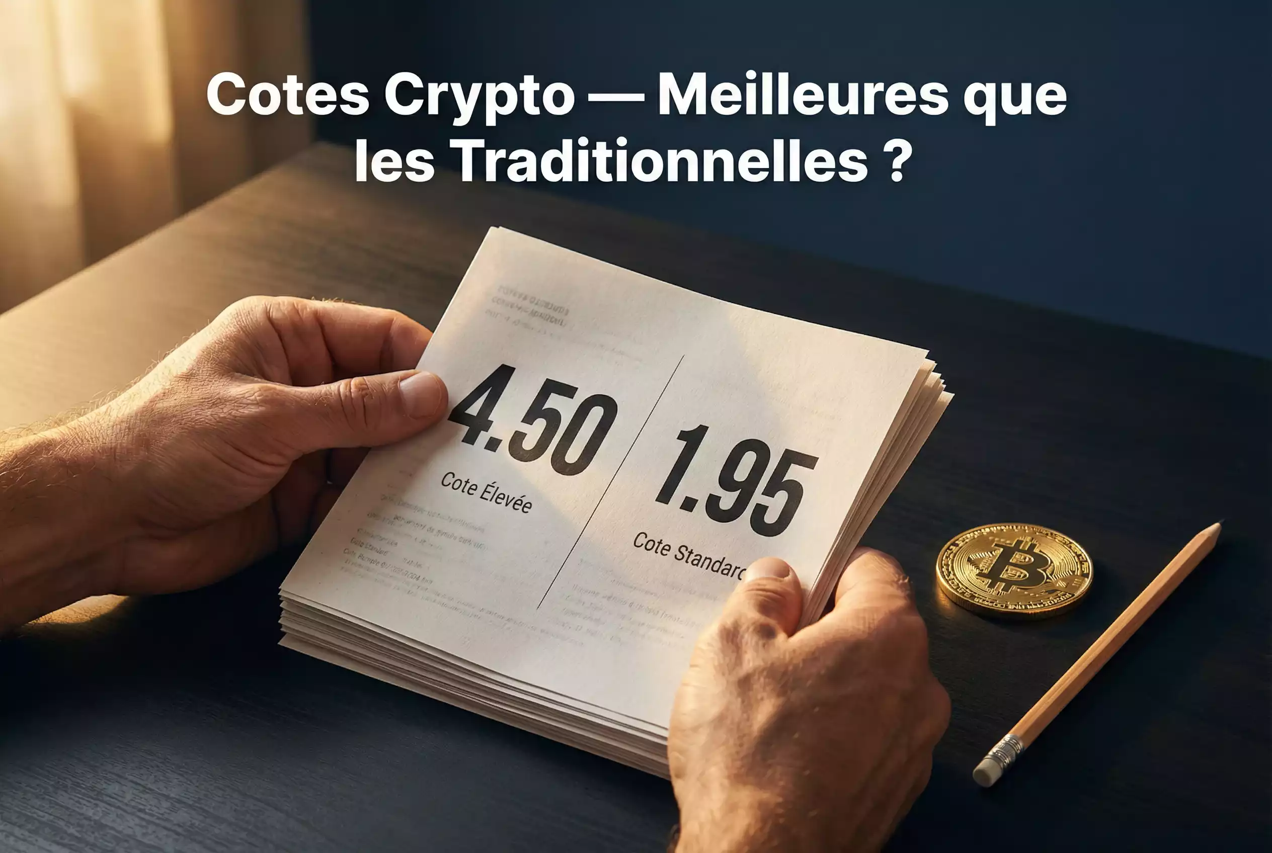 Analyse des cotes et du TRJ des bookmakers crypto pour les paris sportifs en Bitcoin