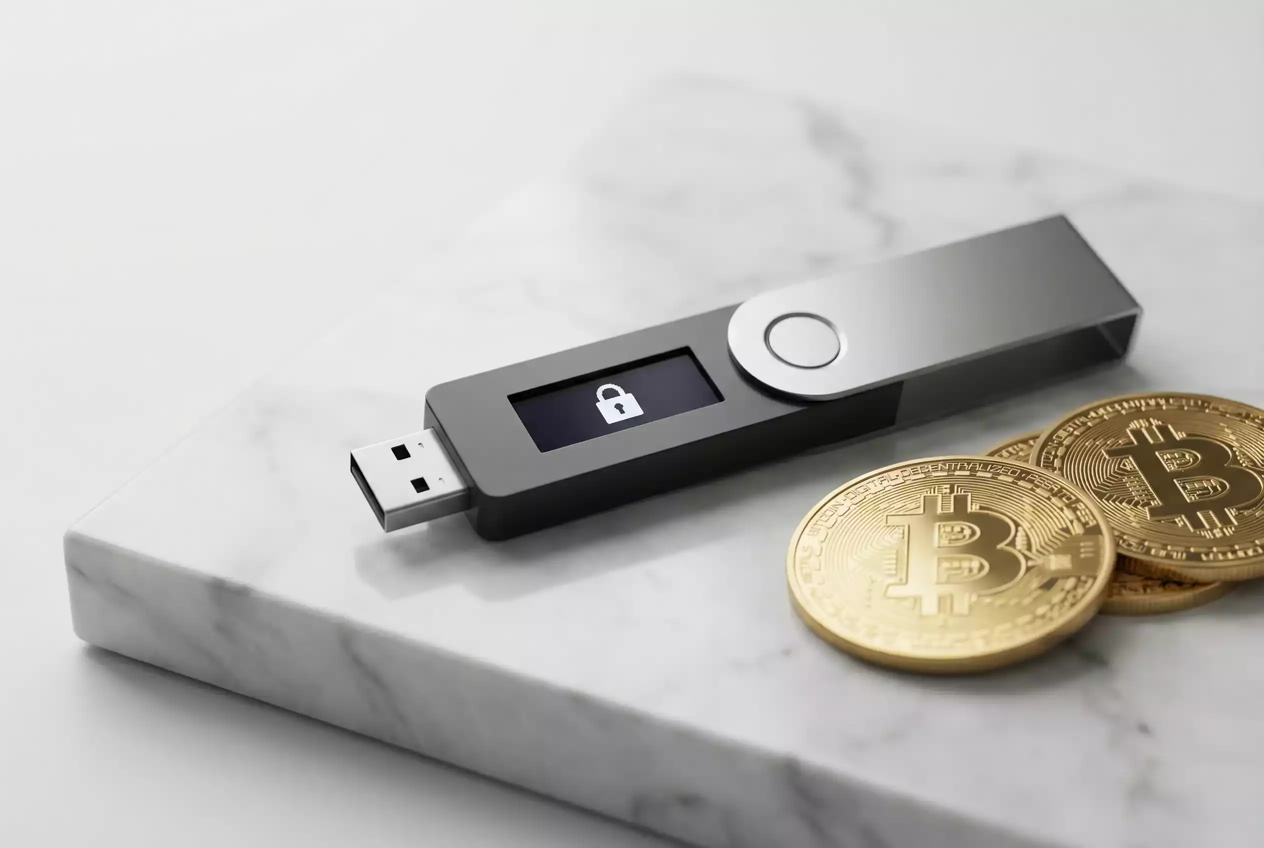 Portefeuille crypto sécurisé hardware wallet Ledger pour protéger ses gains